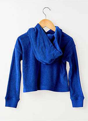 Sweat-shirt à capuche manches longues manches longues bleu RALPH LAUREN enfant