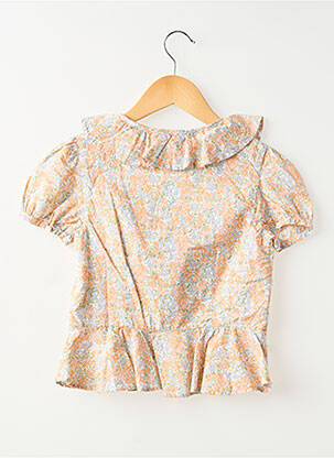 Chemisier manches courtes manches courtes rose RALPH LAUREN fille