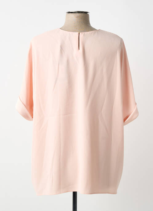 Blouse manches courtes manches courtes rose PAULE KA femme