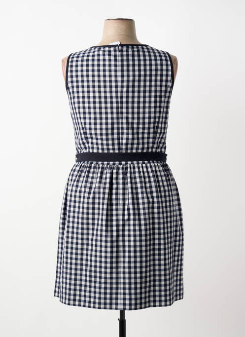 Robe mi-longue imprimé fantaisie sans manche noir BROOKS BROTHERS femme