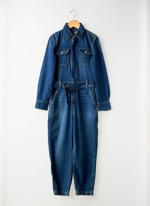 Combi-pantalon manches longues manches longues bleu RALPH LAUREN fille