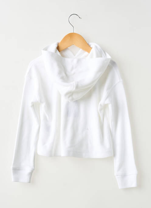Sweat-shirt à capuche manches longues manches longues blanc RALPH LAUREN enfant