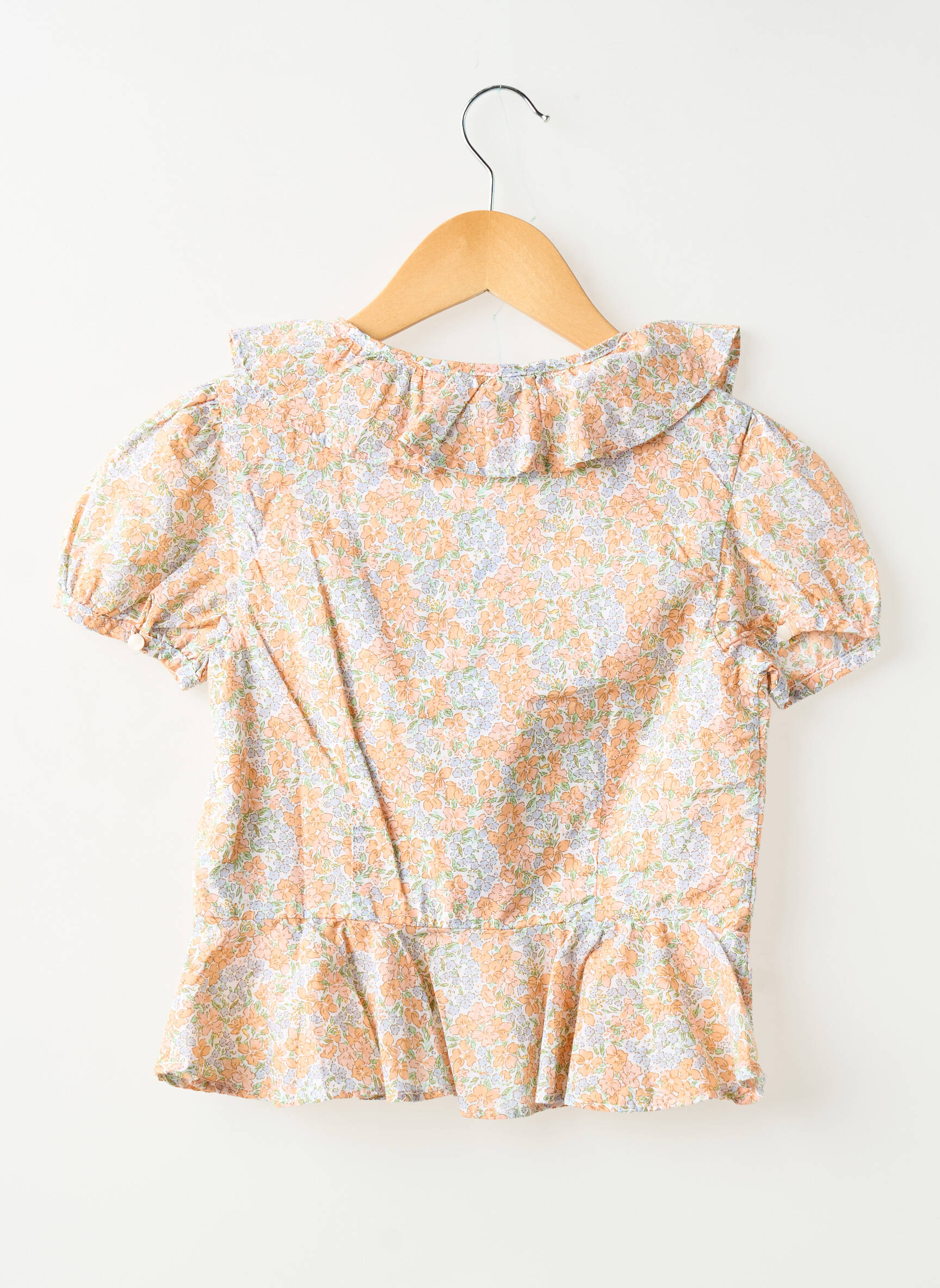 Chemisier manches courtes manches courtes rose RALPH LAUREN fille