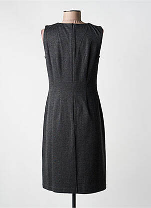 Robe mi-longue sans manche sans manche gris BROOKS BROTHERS femme