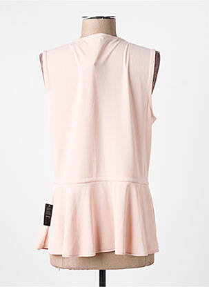Top coupe cintrée sans manche rose RALPH LAUREN femme