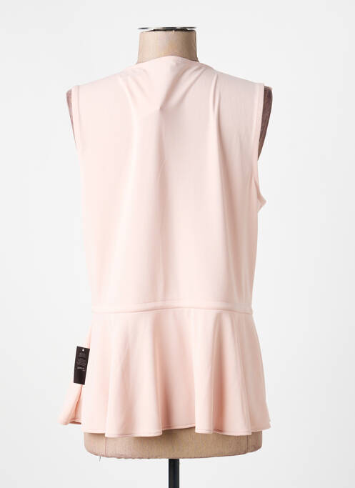 Top coupe cintrée sans manche rose RALPH LAUREN femme