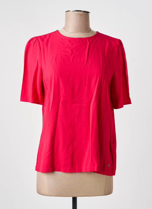 Top manches courtes manches courtes rose TOMMY HILFIGER femme