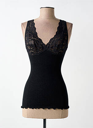 Top/caraco bretelles élastiquées noir MADIVA femme
