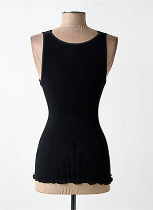 Top/caraco bretelles élastiquées noir MADIVA femme