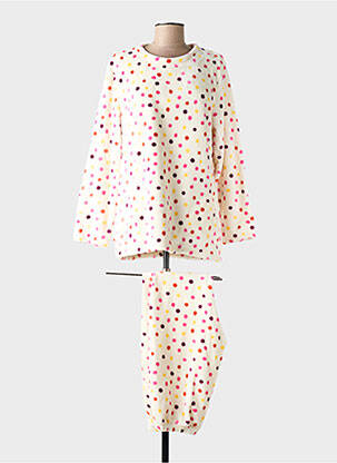 Pyjama coupe droite beige ROSE POMME femme