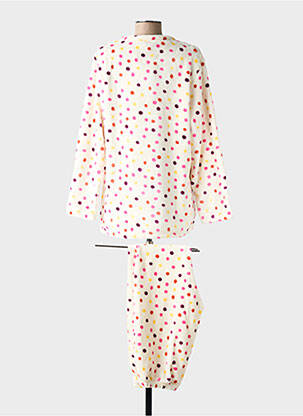 Pyjama coupe droite beige ROSE POMME femme