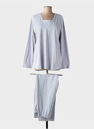 Pyjama tissage jersey gris CANAT femme
