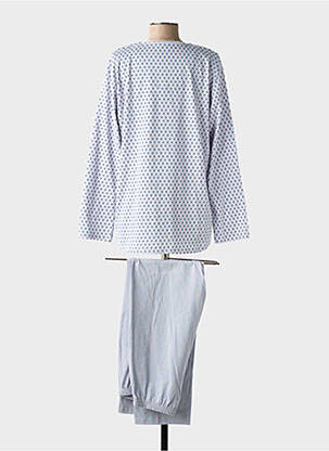 Pyjama tissage jersey gris CANAT femme