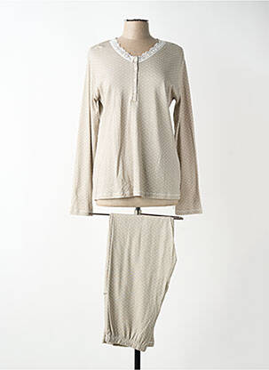 Pyjama tissage jersey gris VANIA femme