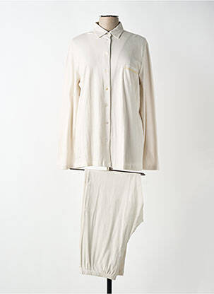Pyjama tissage jersey beige SENORETTA femme