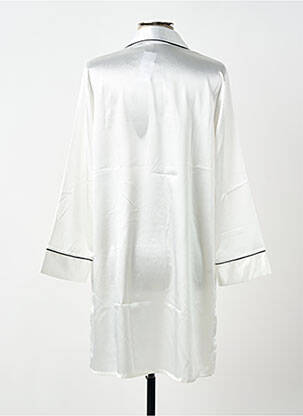 Chemise de nuit manches longues blanc CHRISTIAN CANE femme
