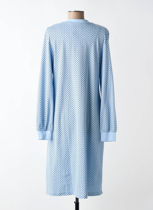 Chemise de nuit manches longues bleu RINGELLA femme