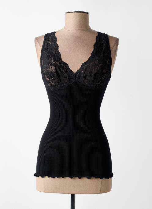 Top/caraco bretelles élastiquées noir MADIVA femme