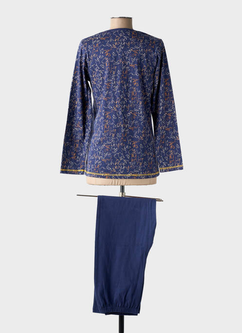 Pyjama tissage jersey bleu CHRISTIAN CANE femme