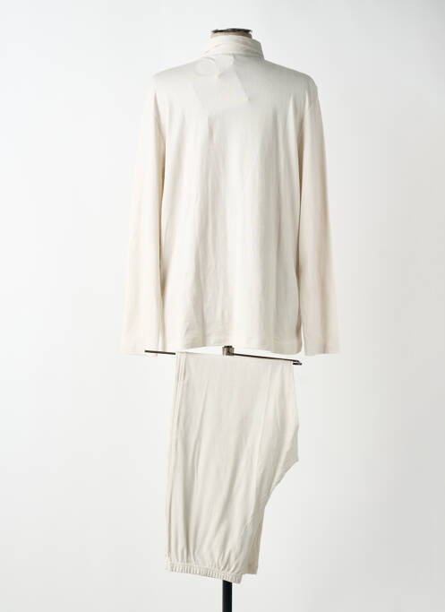 Pyjama tissage jersey beige SENORETTA femme