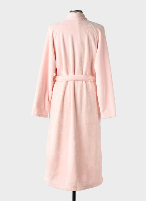 Robe de chambre col v rose TAUBERT femme