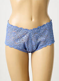Culotte tissage satiné bleu TRIUMPH femme