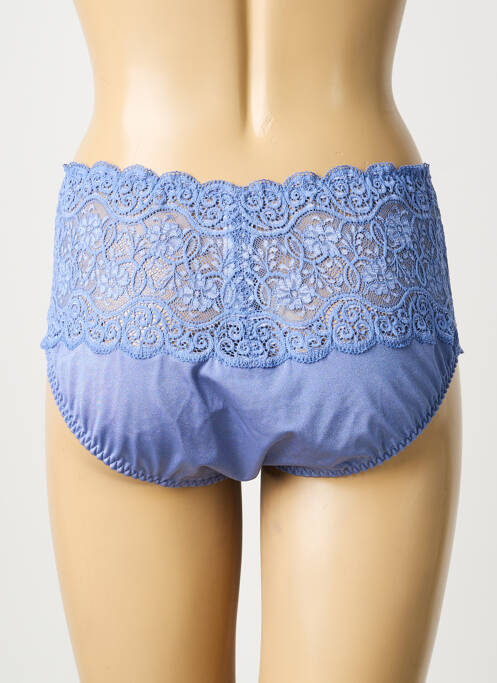Culotte tissage satiné bleu TRIUMPH femme