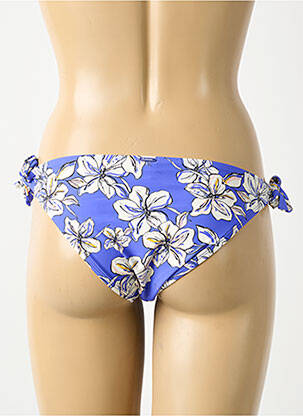 Bas de maillot de bain imprimé fantaisie culotte bleu AUBADE femme