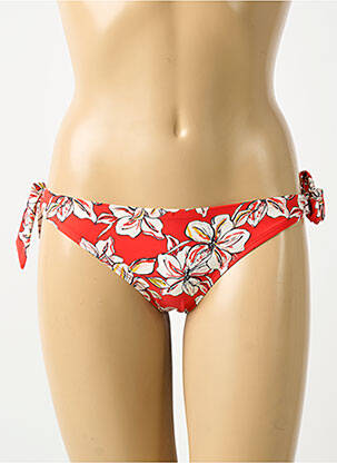 Bas de maillot de bain imprimé fantaisie culotte rouge AUBADE femme