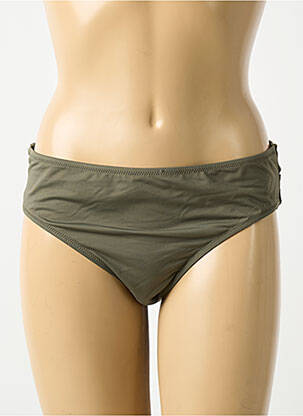 Bas de maillot de bain culotte culotte vert AUBADE femme