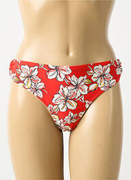 Bas de maillot de bain imprimé fantaisie culotte rouge AUBADE femme