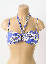 Haut de maillot de bain haut soutien-gorge moulé haut soutien-gorge moulé bleu AUBADE femme
