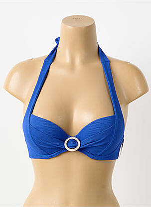 Haut de maillot de bain haut soutien-gorge moulé haut soutien-gorge moulé bleu AUBADE femme