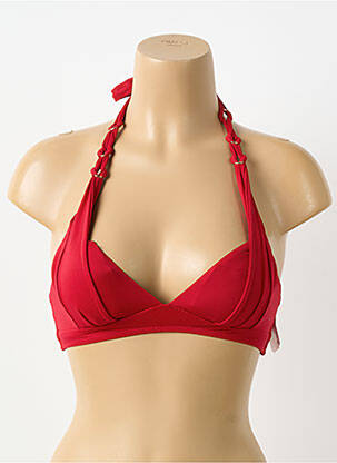 Haut de maillot de bain haut triangles haut triangles rouge AUBADE femme
