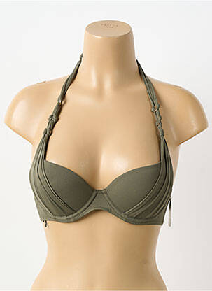 Haut de maillot de bain vert AUBADE femme