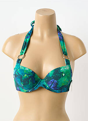 Haut de maillot de bain haut soutien-gorge moulé haut soutien-gorge moulé vert AUBADE femme
