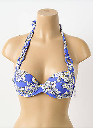 Haut de maillot de bain haut soutien-gorge moulé haut soutien-gorge moulé bleu AUBADE femme