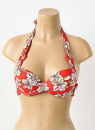 Haut de maillot de bain haut soutien-gorge moulé haut soutien-gorge moulé rouge AUBADE femme