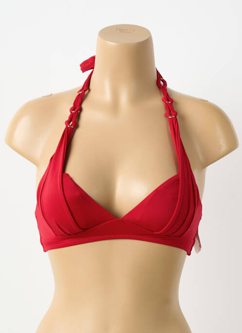Haut de maillot de bain haut triangles haut triangles rouge AUBADE femme