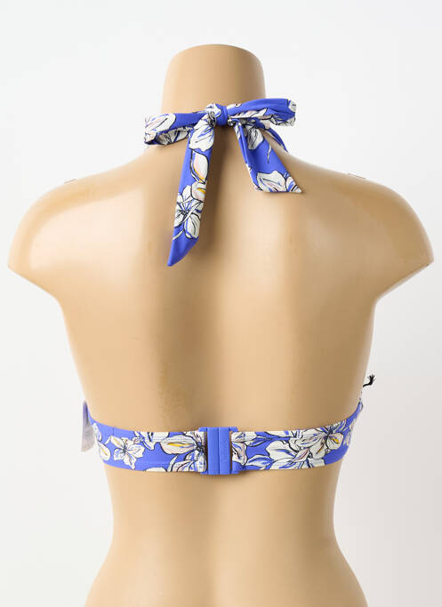 Haut de maillot de bain haut soutien-gorge moulé haut soutien-gorge moulé bleu AUBADE femme