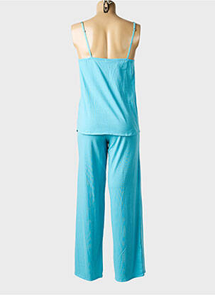 Pyjama tissage jersey bleu ARTHUR femme