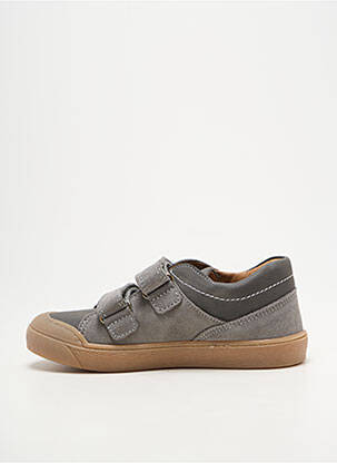 Baskets fermeture scratch bout rond gris PRIMIGI garçon
