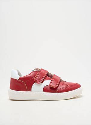Baskets fermeture scratch bout rond rouge PRIMIGI garçon