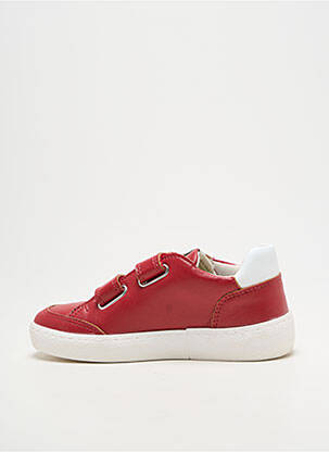 Baskets fermeture scratch bout rond rouge PRIMIGI garçon
