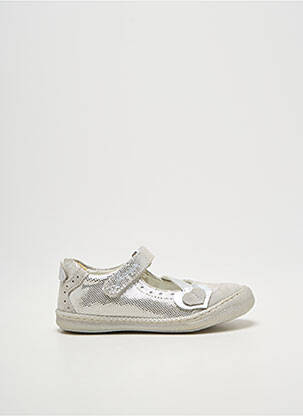Ballerines impression bout rond argent PRIMIGI fille