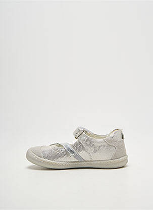 Ballerines impression bout rond argent PRIMIGI fille