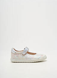 Ballerines impression bout rond argent ACEBOS fille