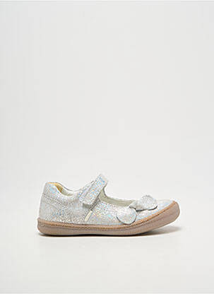 Ballerines impression bout rond argent PRIMIGI fille