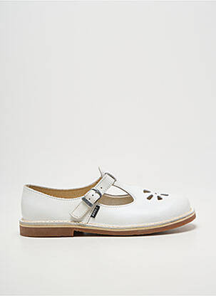 Derbies chiquet chiquet blanc ASTER fille