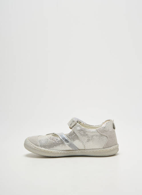 Ballerines impression bout rond argent PRIMIGI fille